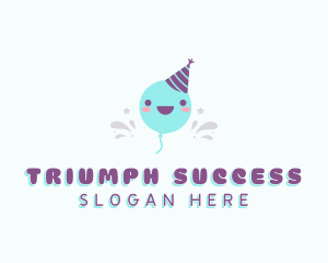 Event Party Balloon logo design