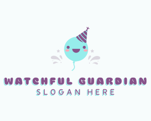 Event Party Balloon logo design