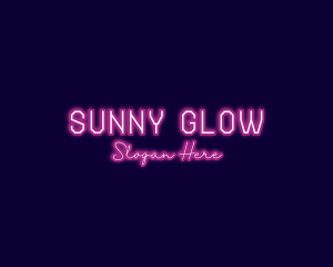 Nightclub Neon Bar logo design