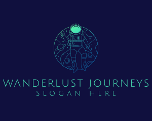 Astronaut Galaxy Explore logo