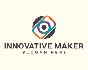 Creative Camera Photographer logo design