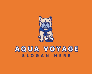 Pet Dog Sailor Costume logo design