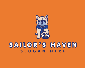 Pet Dog Sailor Costume logo design