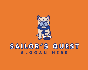 Pet Dog Sailor Costume logo design