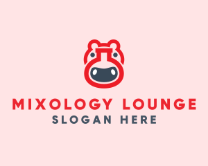 Red Hippo Lab logo design