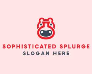 Red Hippo Lab logo design