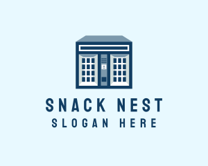 Food Vending Machine logo design