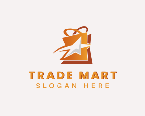 Shopping Bag Marketplace logo design