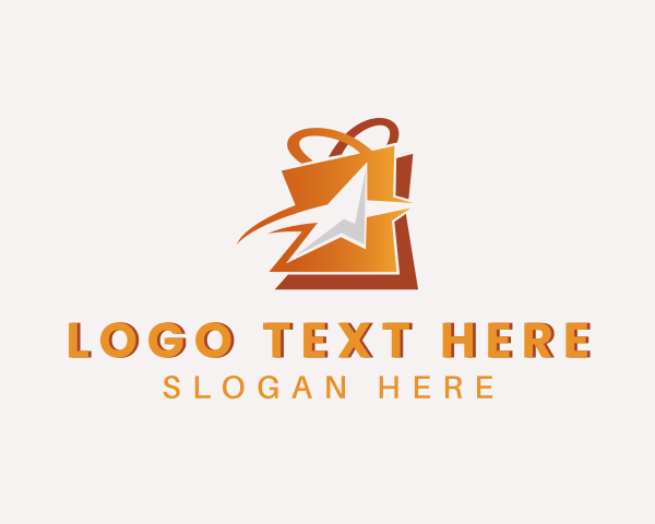 Paper Bag logo example 3