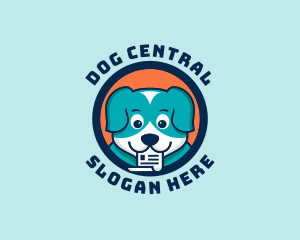 Puppy Dog Document  logo design