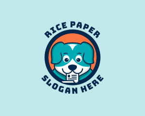 Puppy Dog Document  logo design