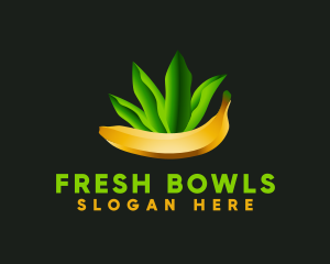 Natural Banana Harvest logo design