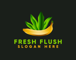 Natural Banana Harvest logo design