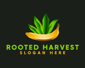 Natural Banana Harvest logo design