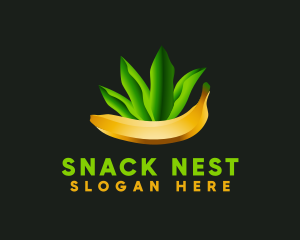 Natural Banana Harvest logo design