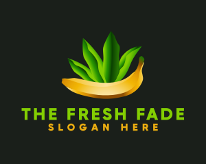 Natural Banana Harvest logo design