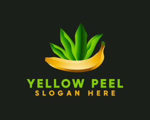 Natural Banana Harvest logo design