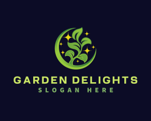 Leaf Plant Growth logo design