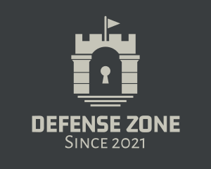 Security Castle Fortress logo design