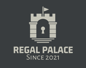 Security Castle Fortress logo design