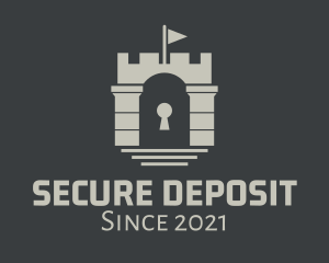 Security Castle Fortress logo design