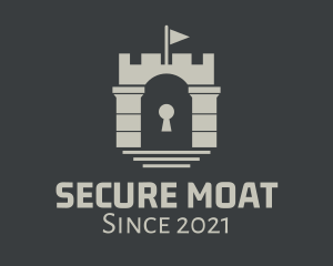 Security Castle Fortress logo design