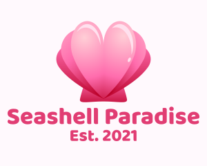 Heart Clam Shell  logo