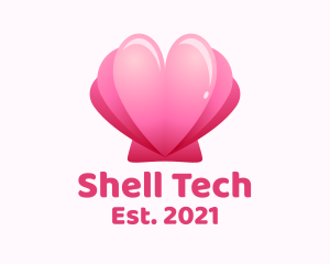 Heart Clam Shell  logo