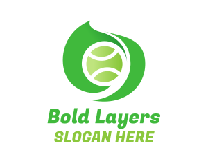 Tennis Sport Ball logo design