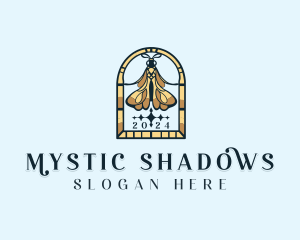 Moth Insect Mystic logo design