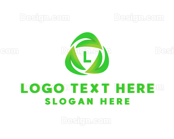 Recycle Organic Leaves Logo