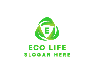 Recycle Organic Leaves logo design