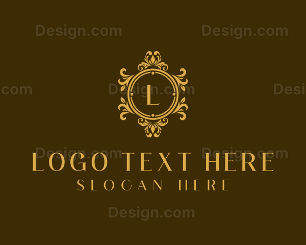 Stylish Garden Wedding Logo