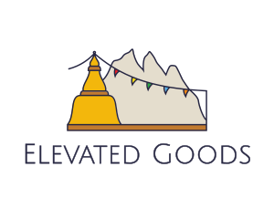 China Tibetan Mountains logo design