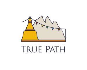 China Tibetan Mountains logo design