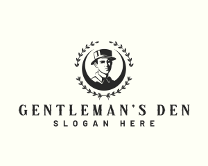 Male Hat Fashion Apparel logo design