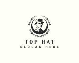 Male Hat Fashion Apparel logo design