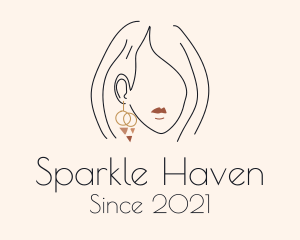 Stylist Dangling Earring  logo
