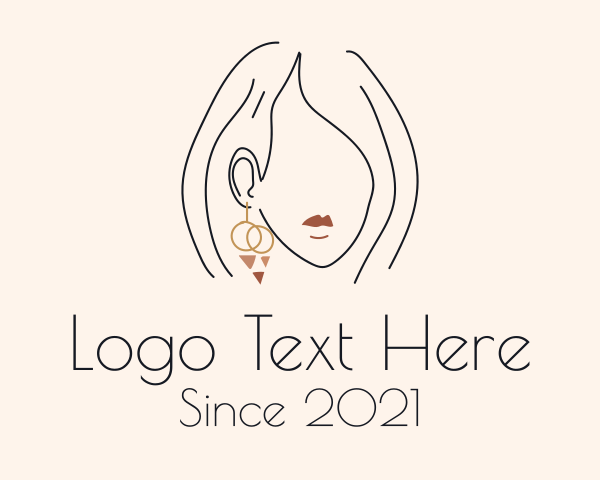 Earring logo example 4