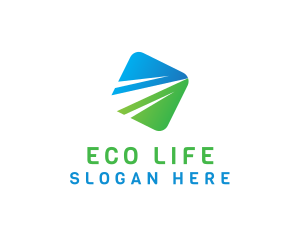 Eco Business Firm logo design