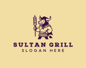 Bull Kebab Bistro logo design