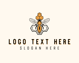 Bee Honeycomb Apiary logo