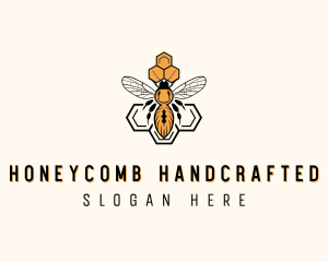 Bee Honeycomb Apiary logo