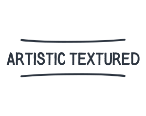 Handwritten Texture Wordmark logo design