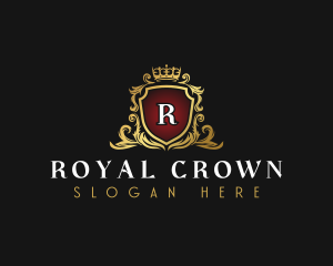 Luxury Regal Crown logo design