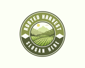 Farm Agriculture Plantation logo design