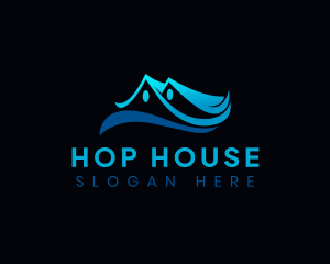 Realty House Roof logo design