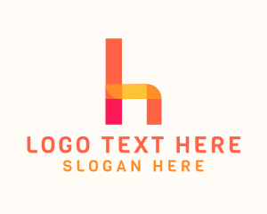 Creative Simple Letter H  logo