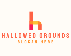 Advertising Firm Letter H  logo design