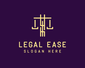 Lawyer Justice Scale logo
